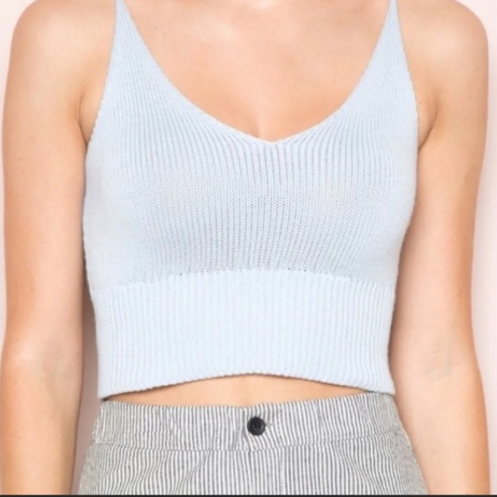 Blue Luna knit tank